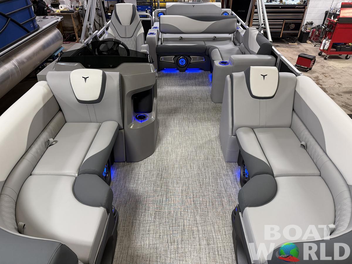 2025 Tahoe Pontoons LTZ 2385 Swingback (VRL) Tritoon & Honda 4-Stroke EFI
