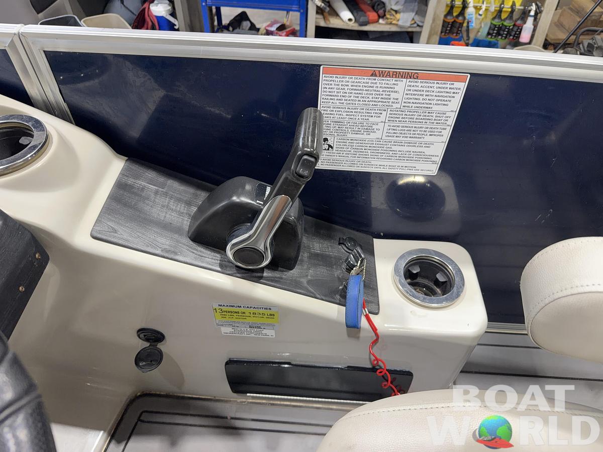 Used 2017 Sylvan S3 Rear Lounge with Sport Tower & 150HP Yamaha SHO VMAX - $39,995