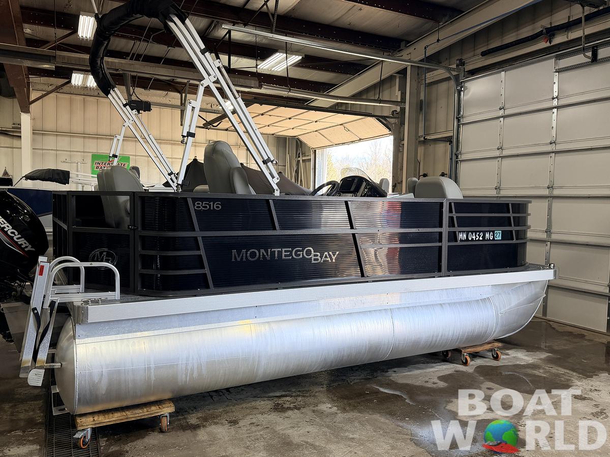 Used 2022 Montego Bay  8616 Quad Fish & 40HP Mercury 4Stroke -$24,995