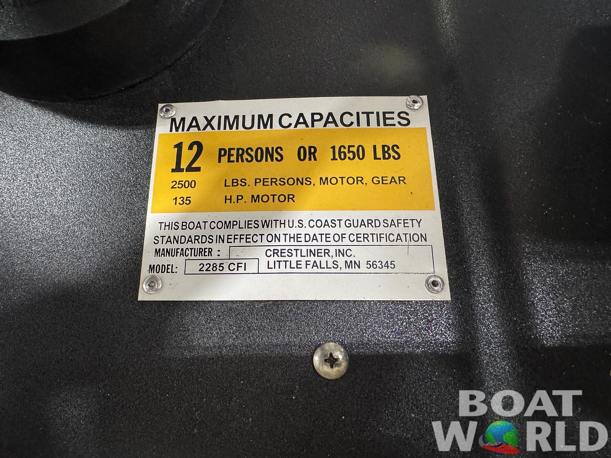 Used 2006 Crestliner 2285 CFI Pontoon