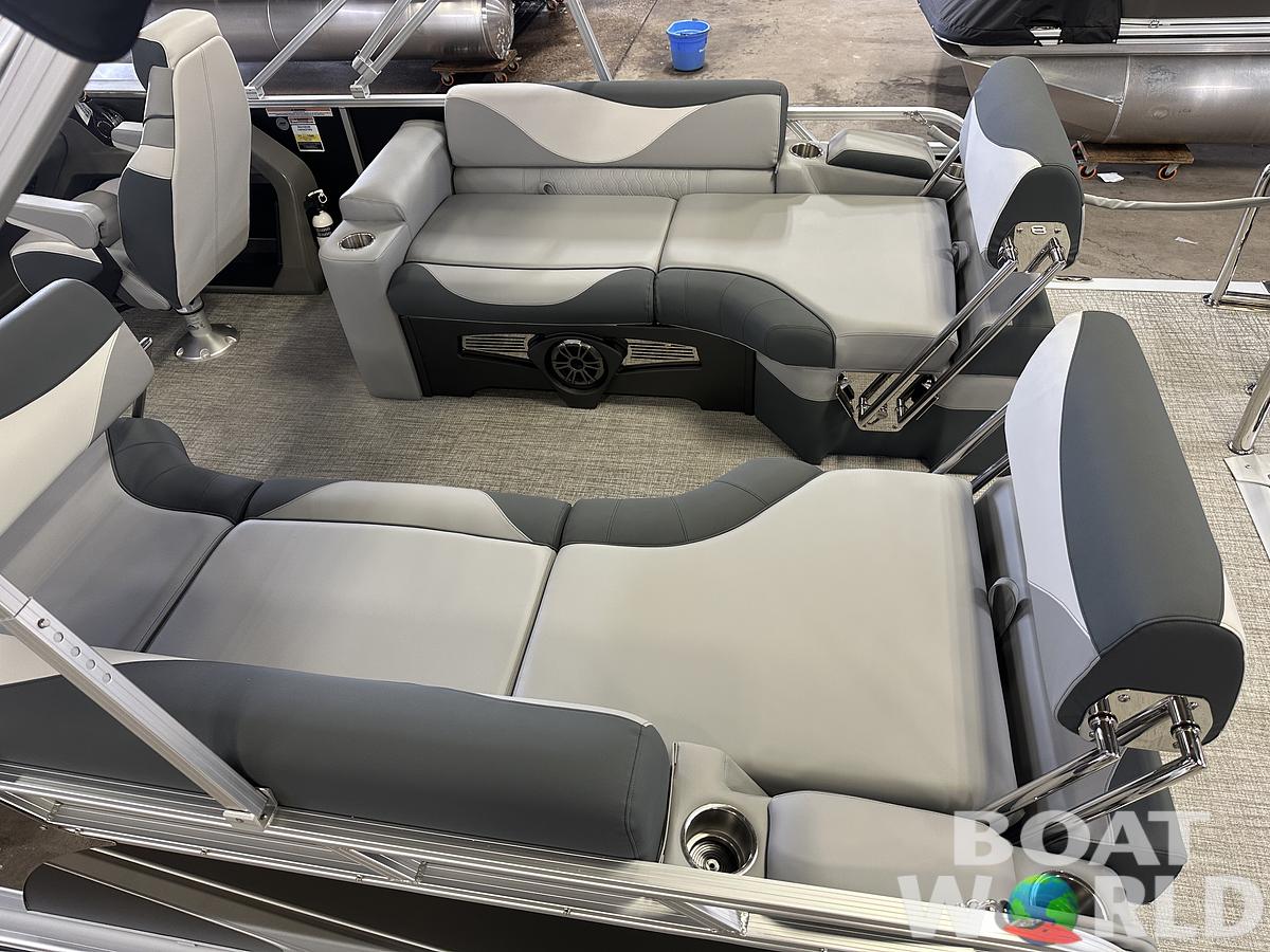 2025 Tahoe Pontoons LTZ 2385 Quad Lounge Shift Flip & Honda 4-Stroke EFI