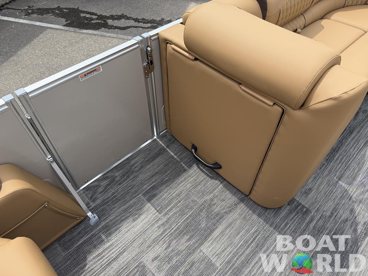 2025 Tahoe Pontoons Cascade 2385 Quad Lounge Shift Tritoon & Honda 4-Stroke EFI