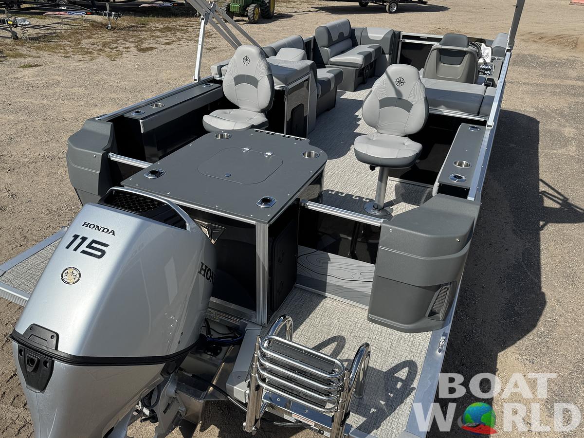 2025 Tahoe Pontoons GEOfish 2385 Rear Fish & Honda 4-Stroke EFI