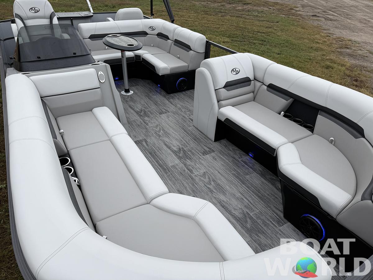 2025 Montego Bay 8522 Fish & Cruise Tritoon & Honda 150HP 4-Stroke EFI