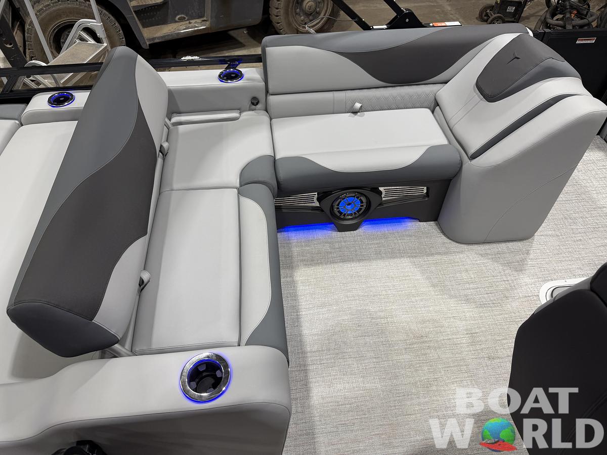 2026 Tahoe LTZ 300HP VRB 2385 Swingback Tritoon $68,995