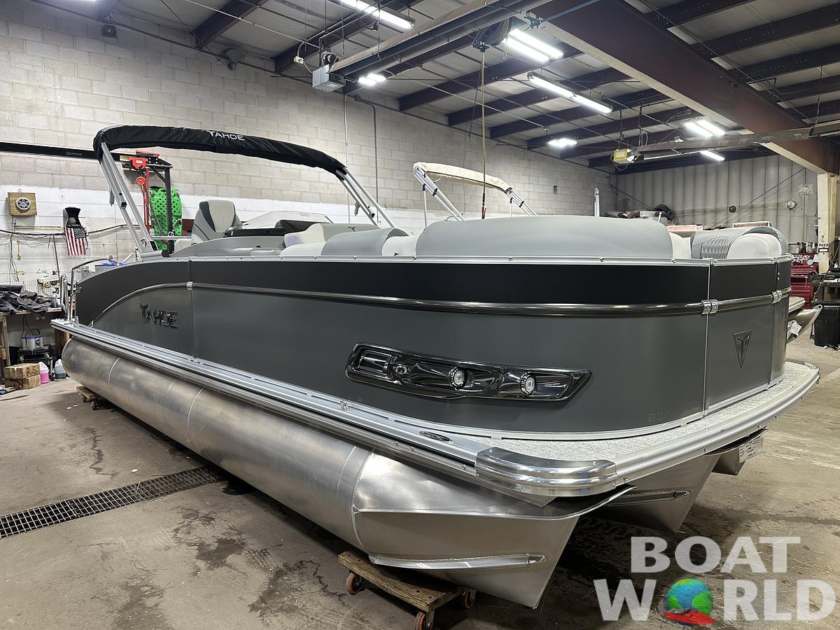 2025 Tahoe Pontoons Cascade 2385 Cruise Rear Bench (CRB) Tritoon & Honda 4-Stroke EFI