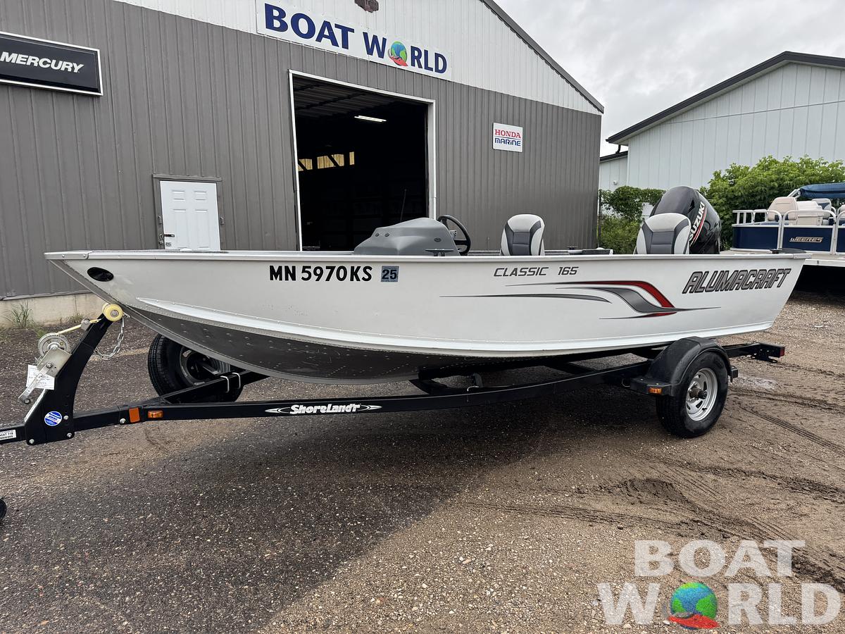 Used 2011 Alumacraft  Classic 165 with 70HP Suzuki Fourstroke EFI