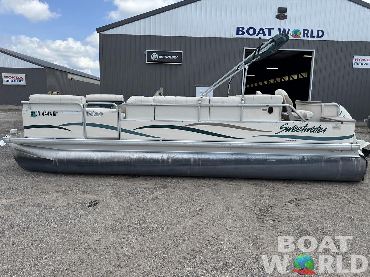 Used 2004 Sweetwater 2222 DF Pontoon WITH SEA LEGS