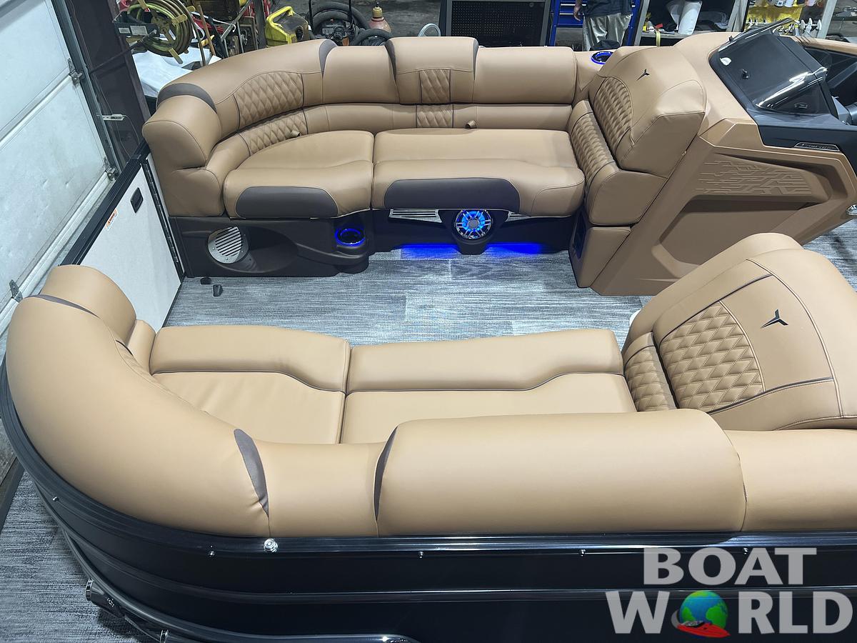 2026 Tahoe Pontoons Cascade 2385 Quad Lounge Tritoon