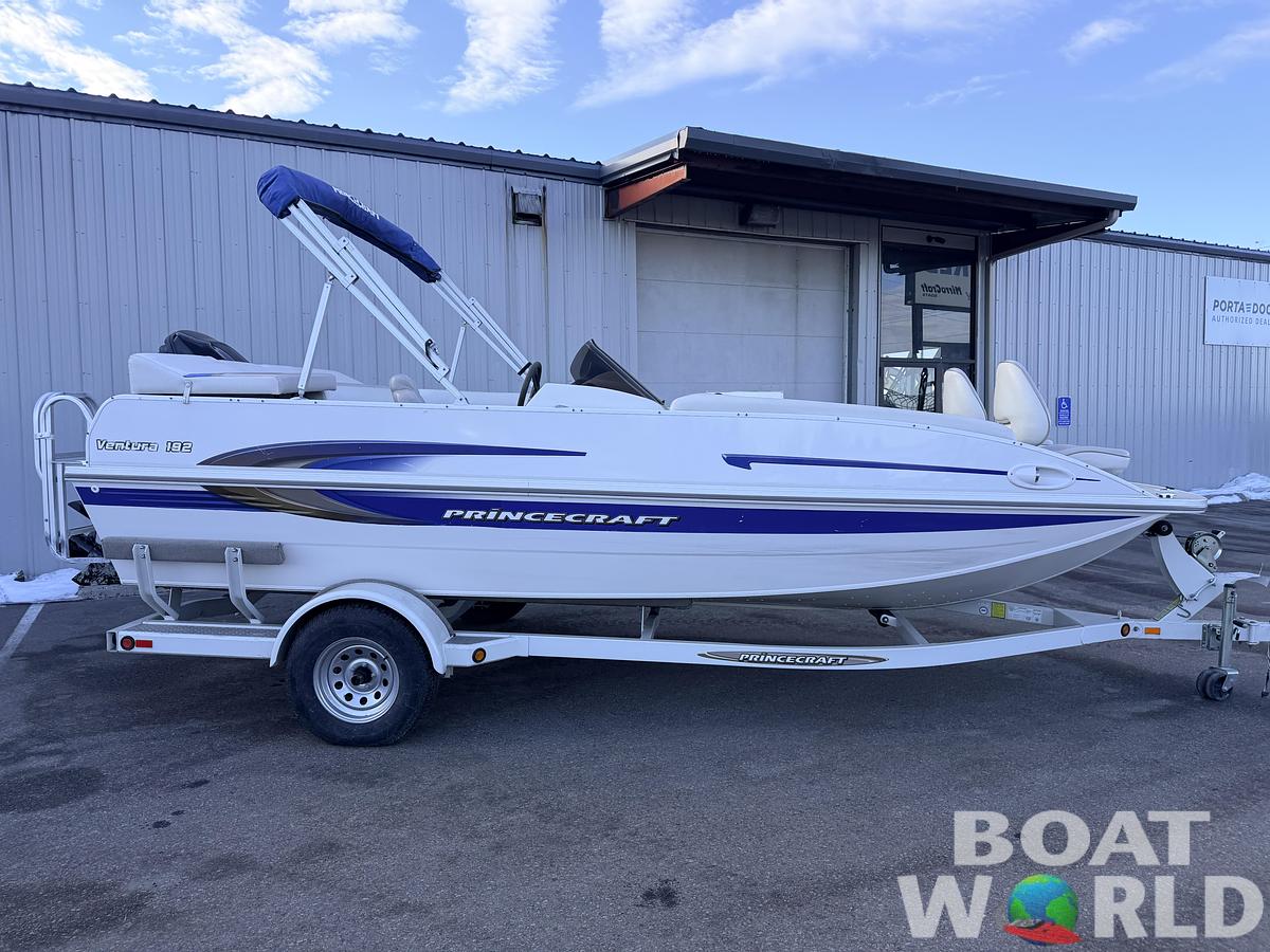Used 2008 Princecraft Ventura 192 Deck Boat