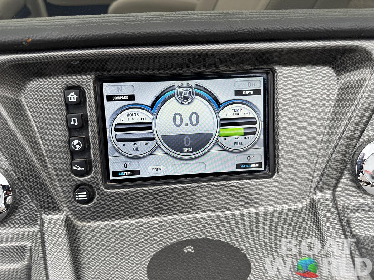 Used 2013 Premier 250 Intrigue Pontoon with 140HP Suzuki Fourstroke EFI