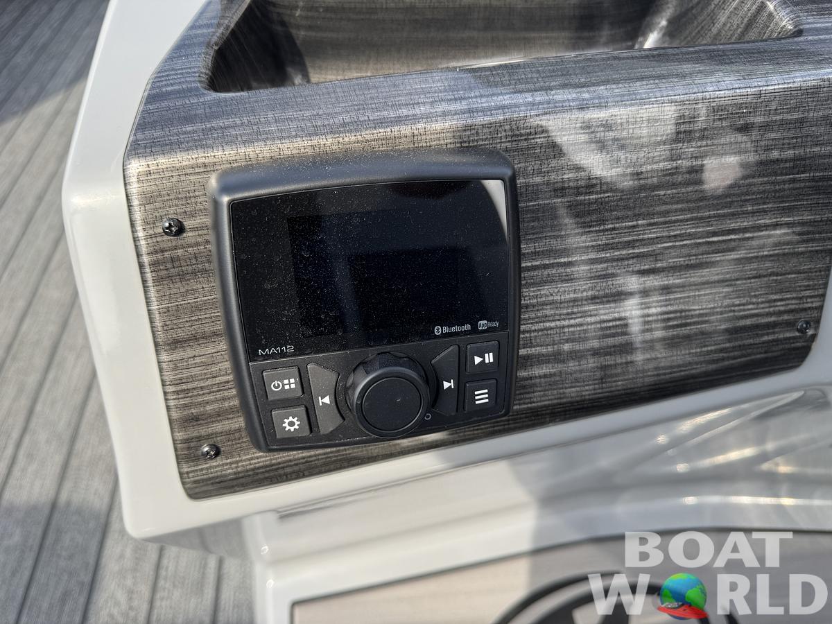 Used 2023 Montego Bay 8522 Quad Lounge Pontoon with 115HP Honda Fourstroke EFI