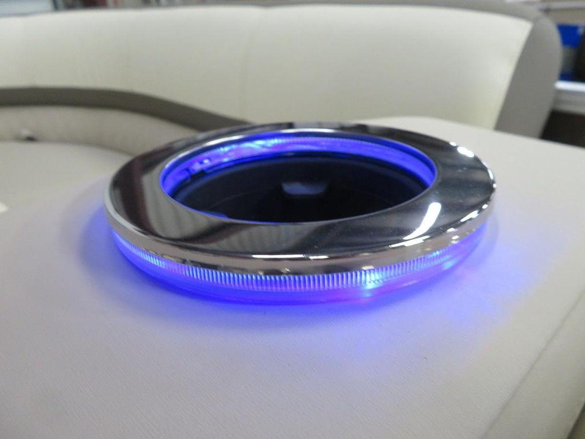 Used 2023 Tahoe Pontoons Cascade 2385 Rear Fish Tritoon & 150HP 4-Stroke EFI