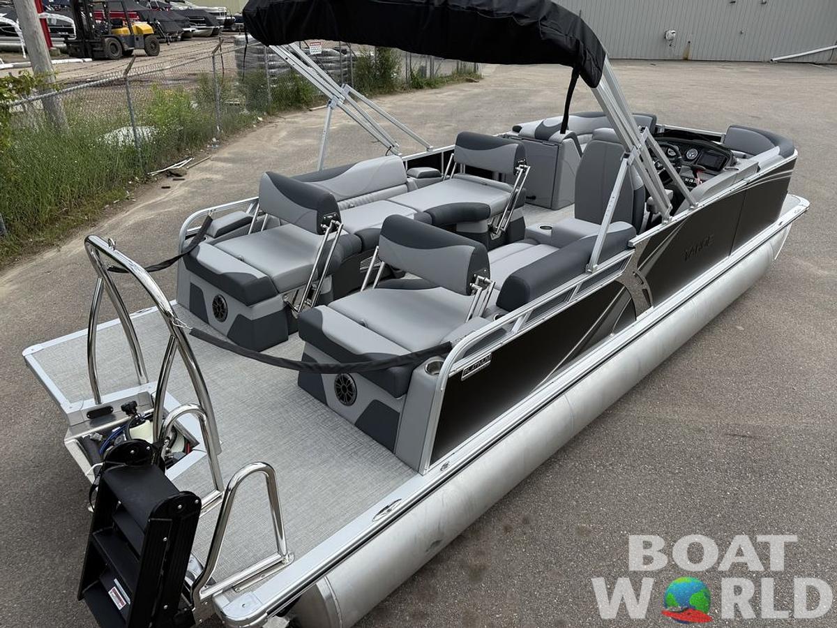 2025 Tahoe Pontoons LTZ 2385 Quad Lounge Shift Flip & Honda 4-Stroke EFI
