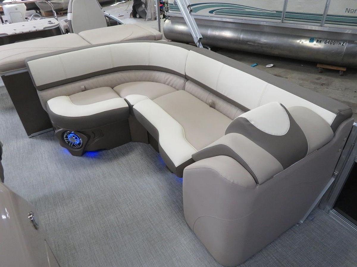 Used 2023 Tahoe Pontoons Cascade 2385 Rear Fish Tritoon & 150HP 4-Stroke EFI