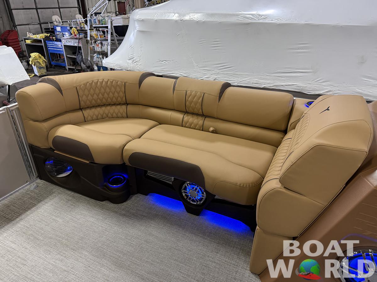 2025 Tahoe Pontoons Cascade 2385 Quad Lounge & Honda 4-Stroke EFI