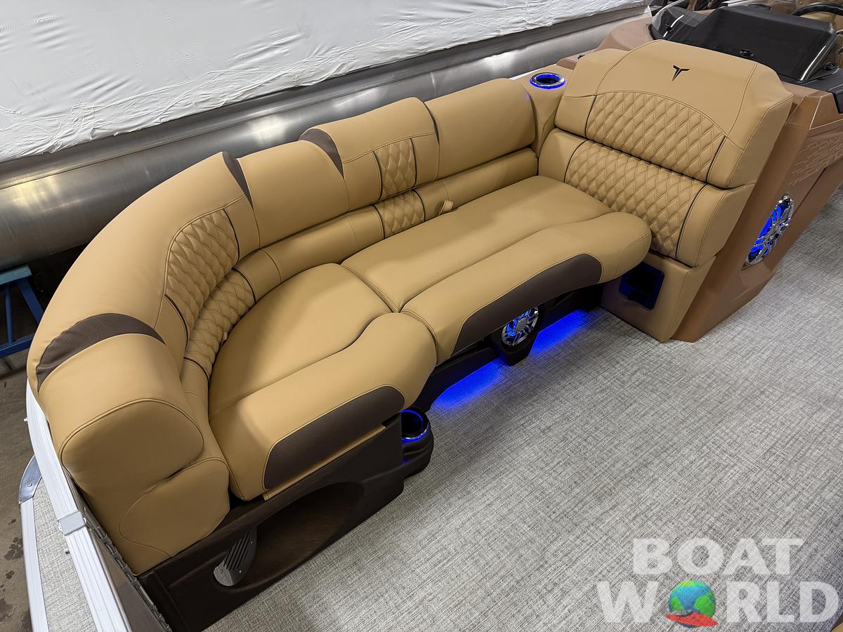 2025 Tahoe Pontoons Cascade 2385 Quad Lounge & Honda 4-Stroke EFI