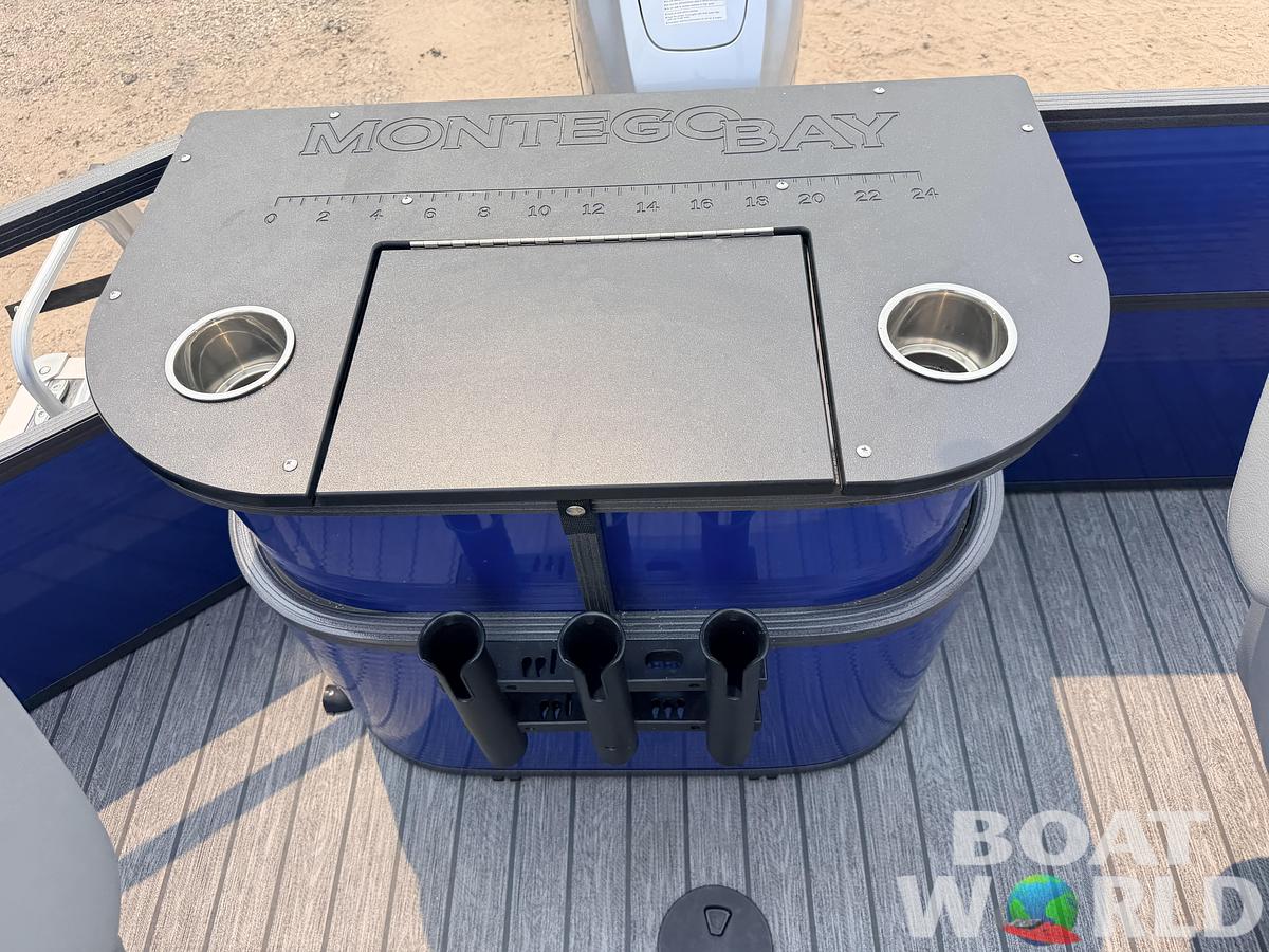 Used 2021 Montego Bay 8522 Fish & Cruise Deluxe Pontoon & 90HP Honda 4Stroke -$29,995