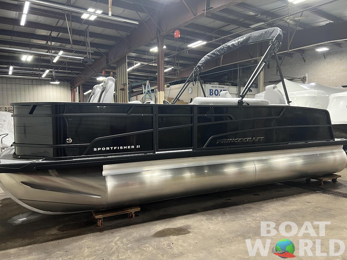 2026 Princecraft 21 Sportfisher 4-S Quad Fish Pontoon