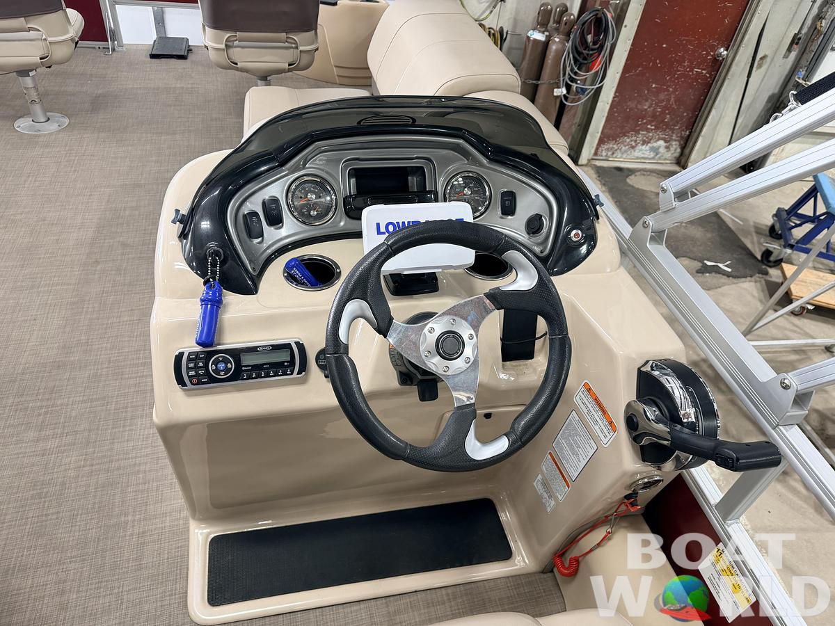 Used 2019 Sun Tracker  Fishin Barge 22 DLX XP3 Tritoon & 150HP Mercury 4Stroke - $39,995