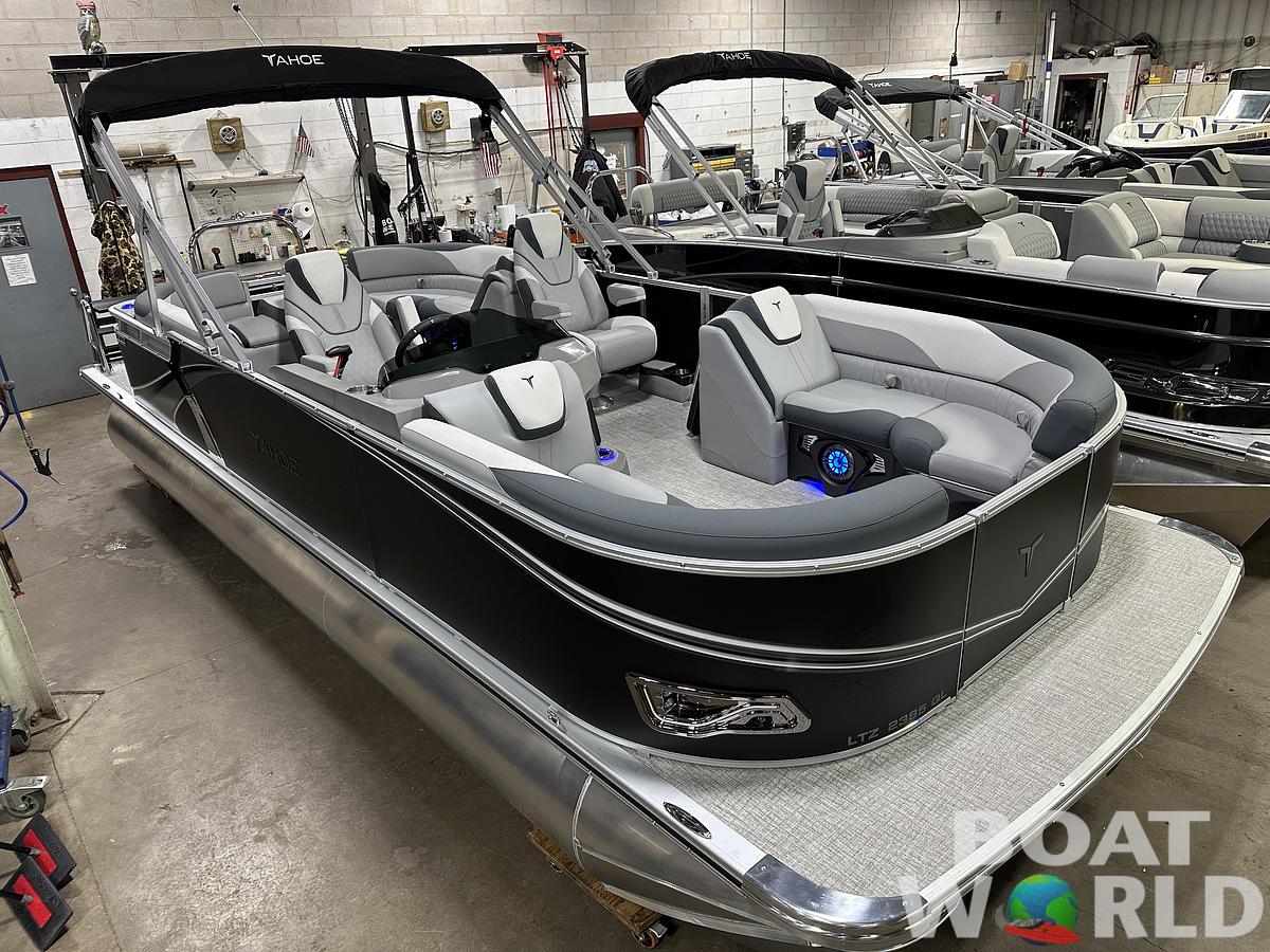 2025 Tahoe Pontoons LTZ 2385 Quad Lounge Tritoon & Honda 4-Stroke EFI