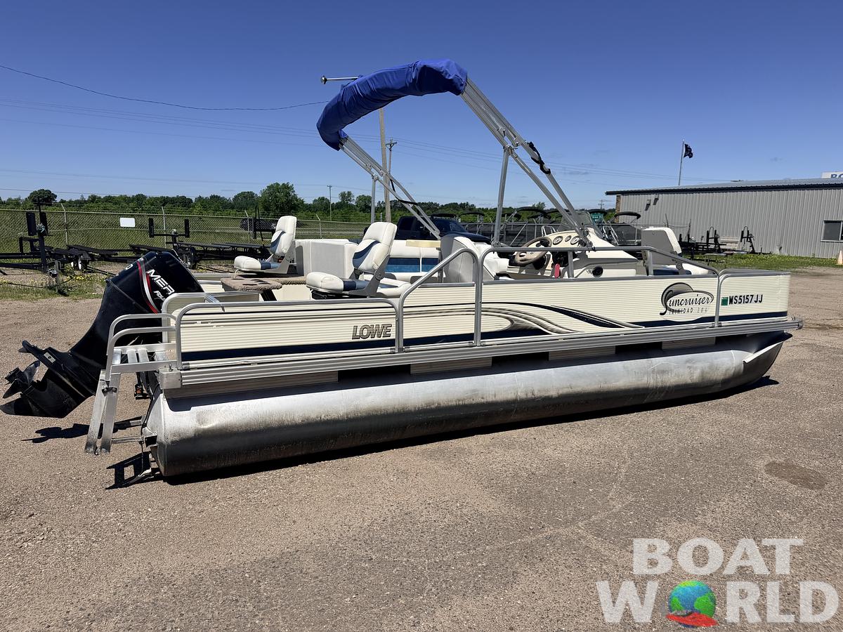 Used 2001 Lowe SunCruiser Trinidad 204 & 50HP Mercury 4Stroke -$11,995