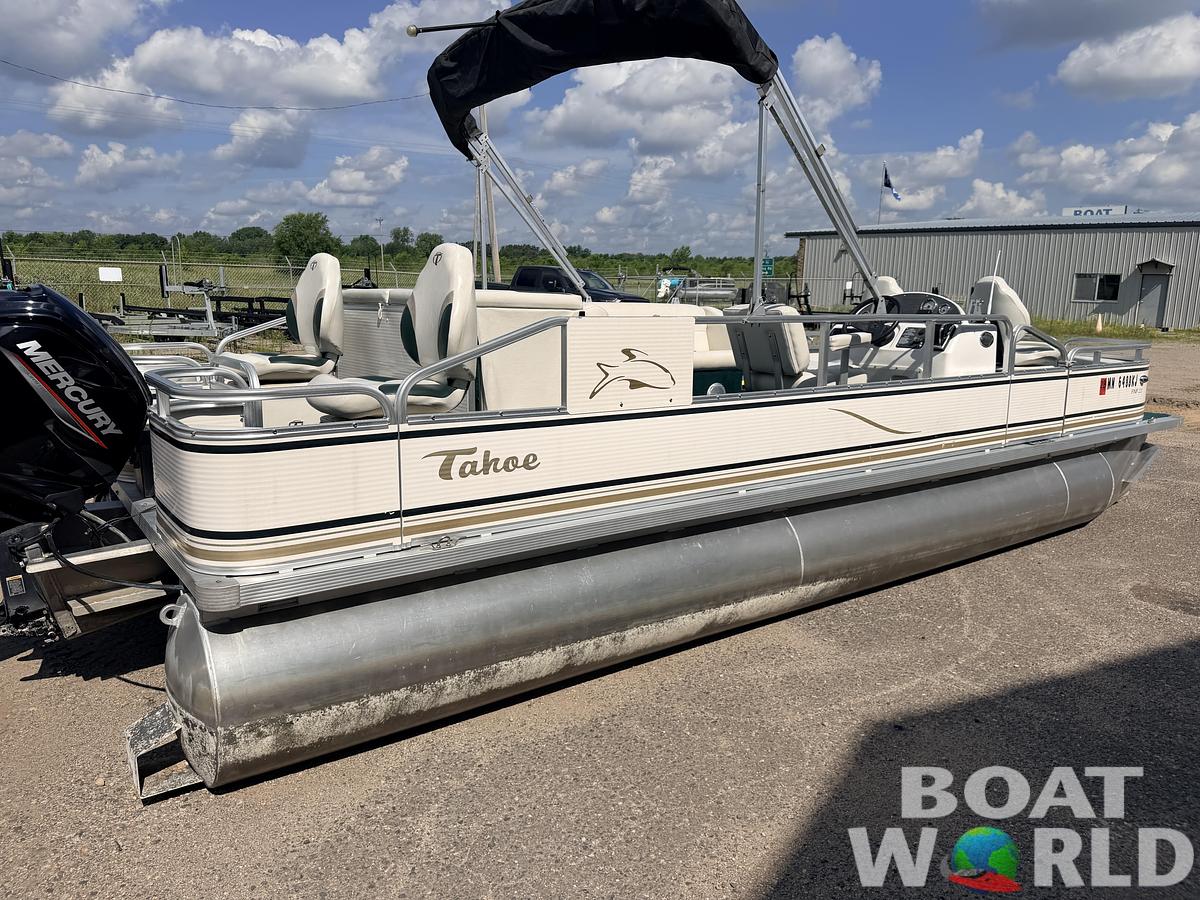 Used 2008 Tahoe Pontoons 22 Fish 'N Fun & (2021) 90HP Mercury 4Stroke EFI -$17,995