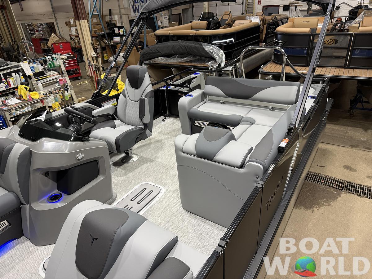 2026 Tahoe LTZ 300HP VRB 2385 Swingback Tritoon $68,995