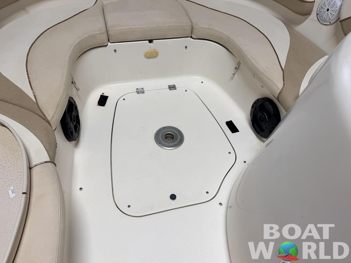 Used 2003 Glastron DX215 Deck Boat & 220HP 5.0L Volvo/Penta with Tandem Axle Trailer -$9,995