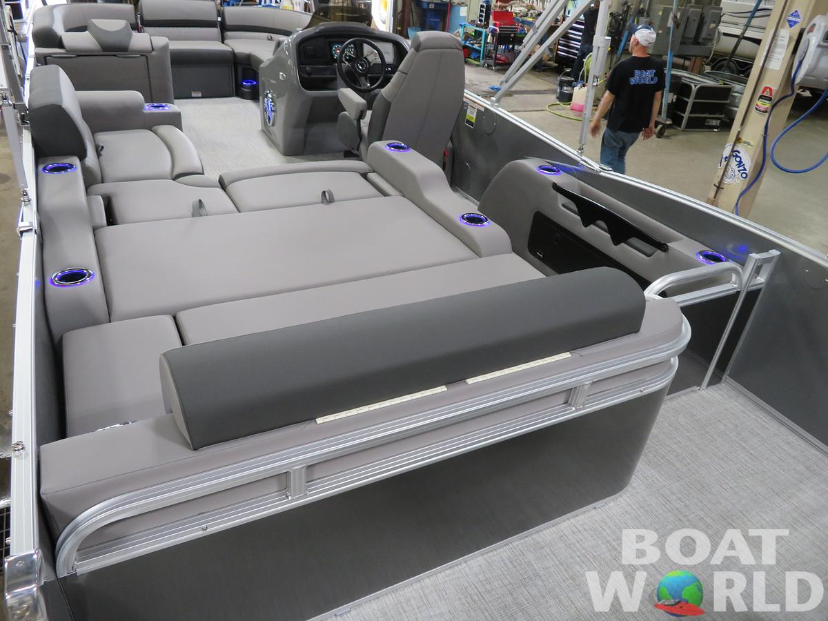 2024 Tahoe Pontoons Cascade 2385 VRL Swingback & Honda 140HP 4-Stroke EFI