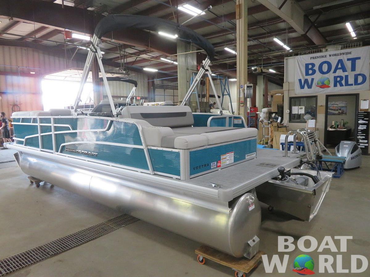 2025 Princecraft Vectra 23 RL SS Swingback Pontoon & Mercury 4-Stroke EFI