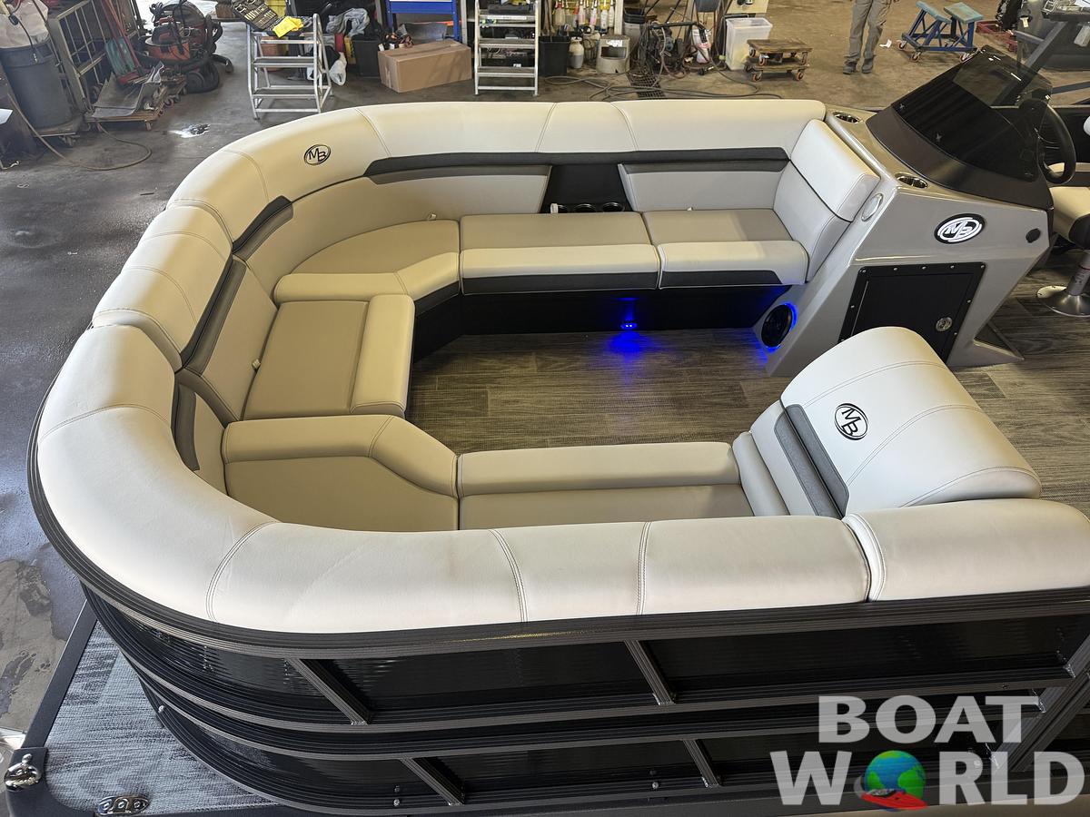 Used 2026 Montego Bay 8522 Quad Lounger BR Deluxe Pontoon 