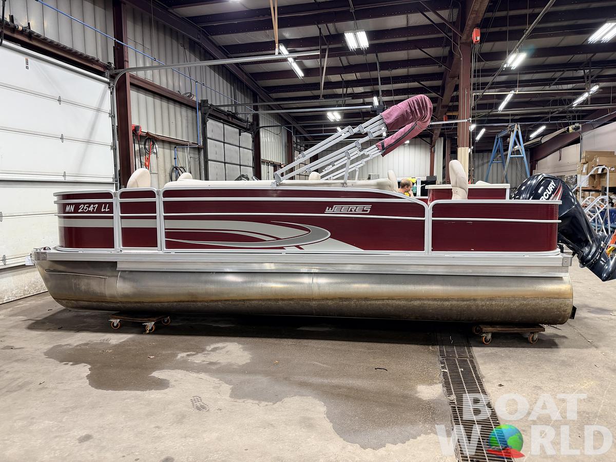 Used 2016 Weeres 200 Allure Fish Pontoon