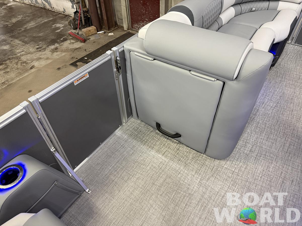 2025 Tahoe Pontoons Cascade 2385 Quad Lounge Tritoon & Honda 4-Stroke EFI