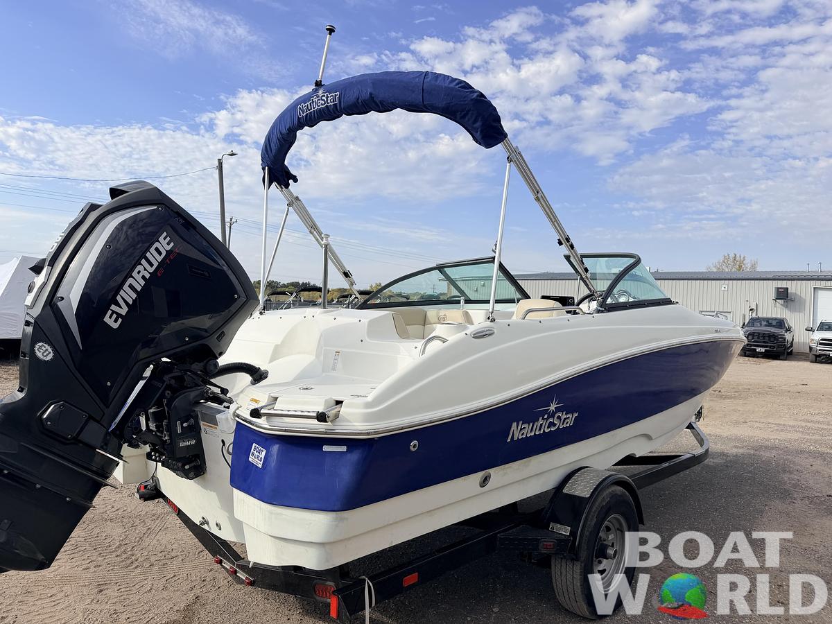 Used 2017 Nautic Star 203 DC Sport Deck &150HP Evinrude E-Tec -$24,995
