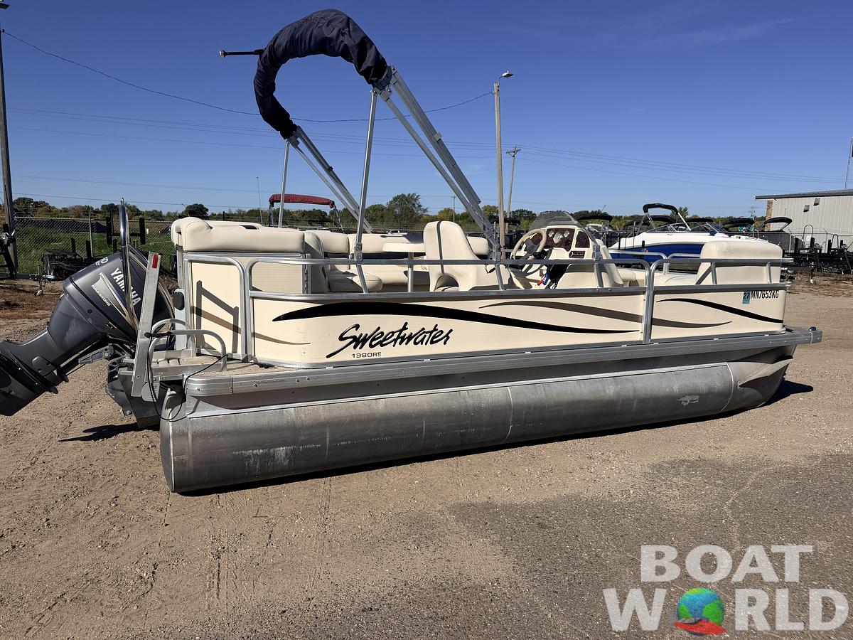 Used 2007 Sweetwater 1980 RE & 60HP Yamaha 4Stroke -$12,995