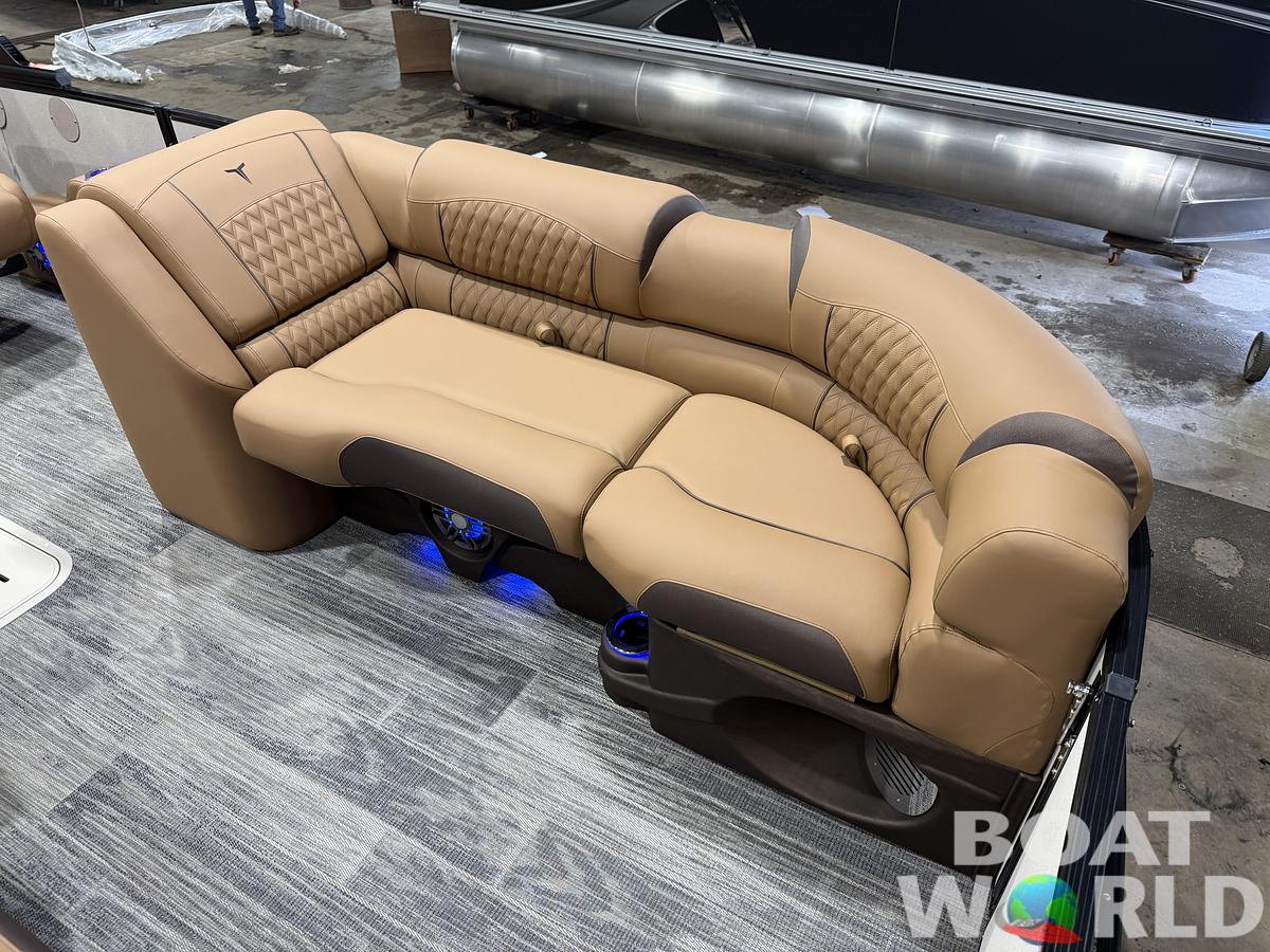 2026 Tahoe Cascade 2385 Quad Lounge Shift SS Tritoon $73995