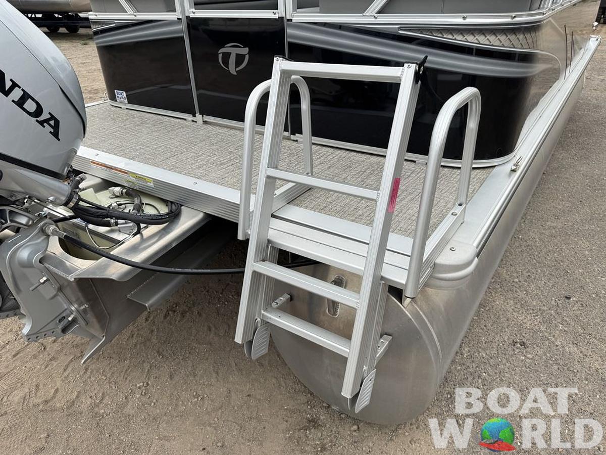 Used 2021 Tahoe Pontoons SLT 18' Quad Lounge & Honda 60HP 4-Stroke EFI