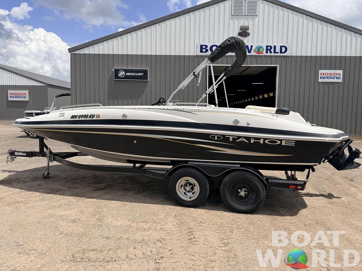 Used 2011 Tahoe 215 Xi Deck Boat & 220HP Mercruiser V8 -$17,995