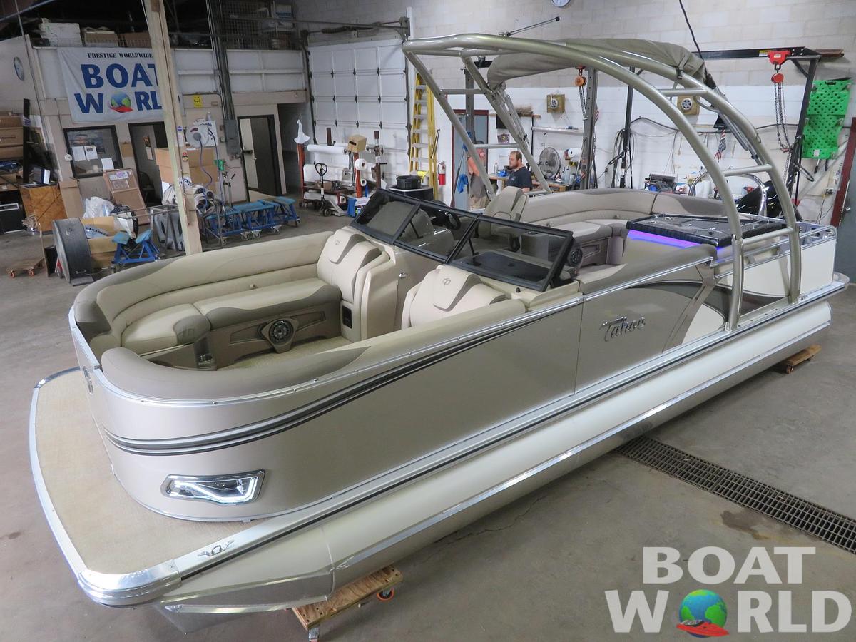 2024 Tahoe Pontoons LTZ 2385 Elite Windshield Tritoon & Suzuki 200HP 4-Stroke EFI