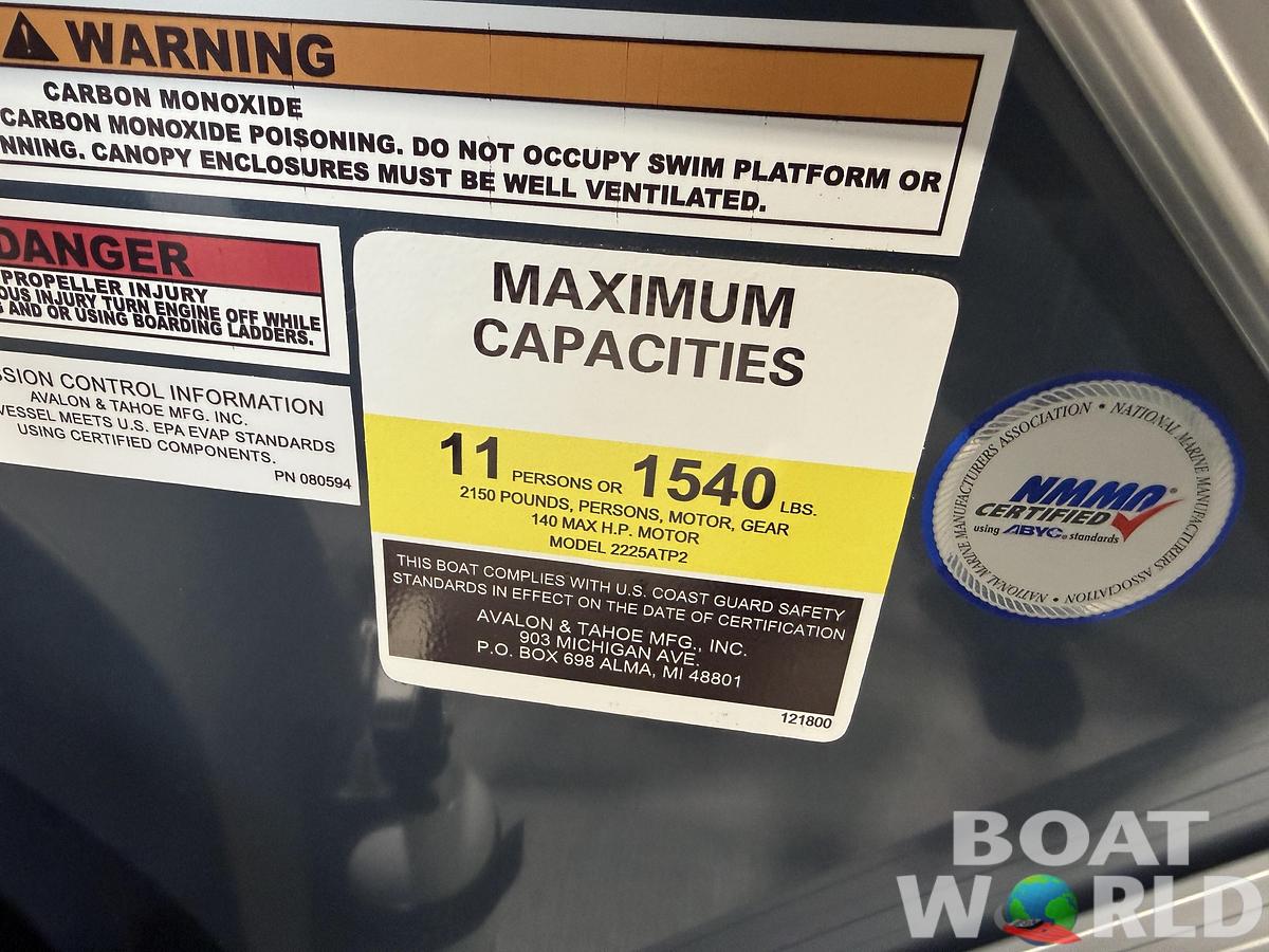 2026 Tahoe Pontoons LTZ 2385 Swingback (VRB) 