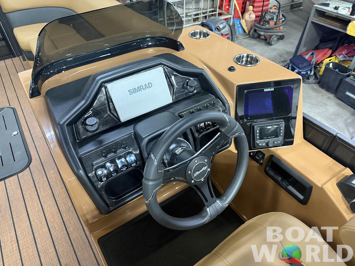 2026 Bentley Pontoons Elite 253 Admiral Quad Lounge Tritoon & 4-Stroke EFI