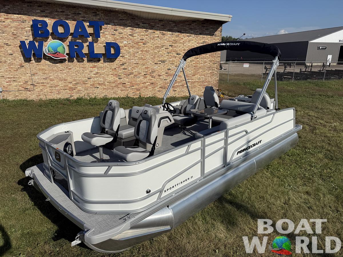 2026 Princecraft 21 Sportfisher 4-S Quad Fish Pontoon