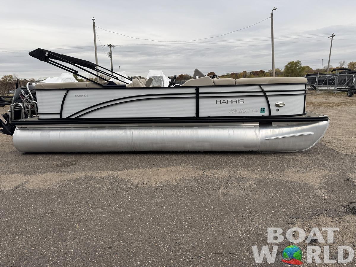 Used 2018 Harris Cruiser 220 Tritoon Pontoon