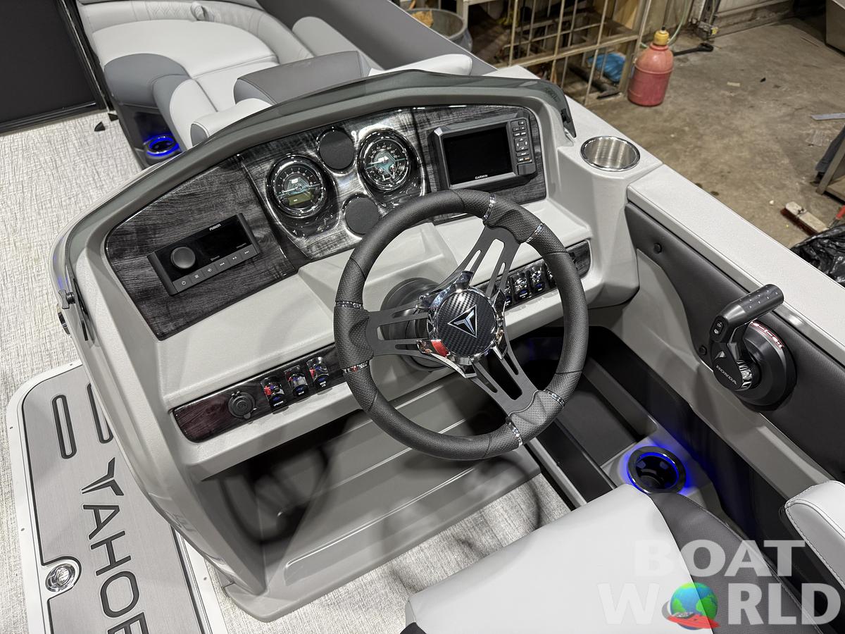 2026 Tahoe LTZ 300HP VRB 2385 Swingback Tritoon $68,995