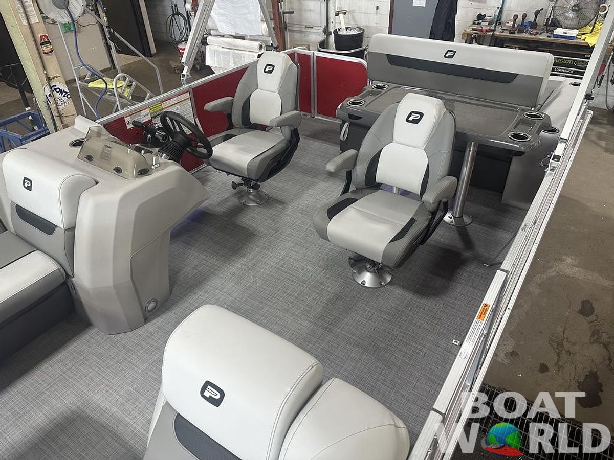 2025 Princecraft Vectra 23 RL SS Swingback Pontoon & Mercury 4-Stroke EFI