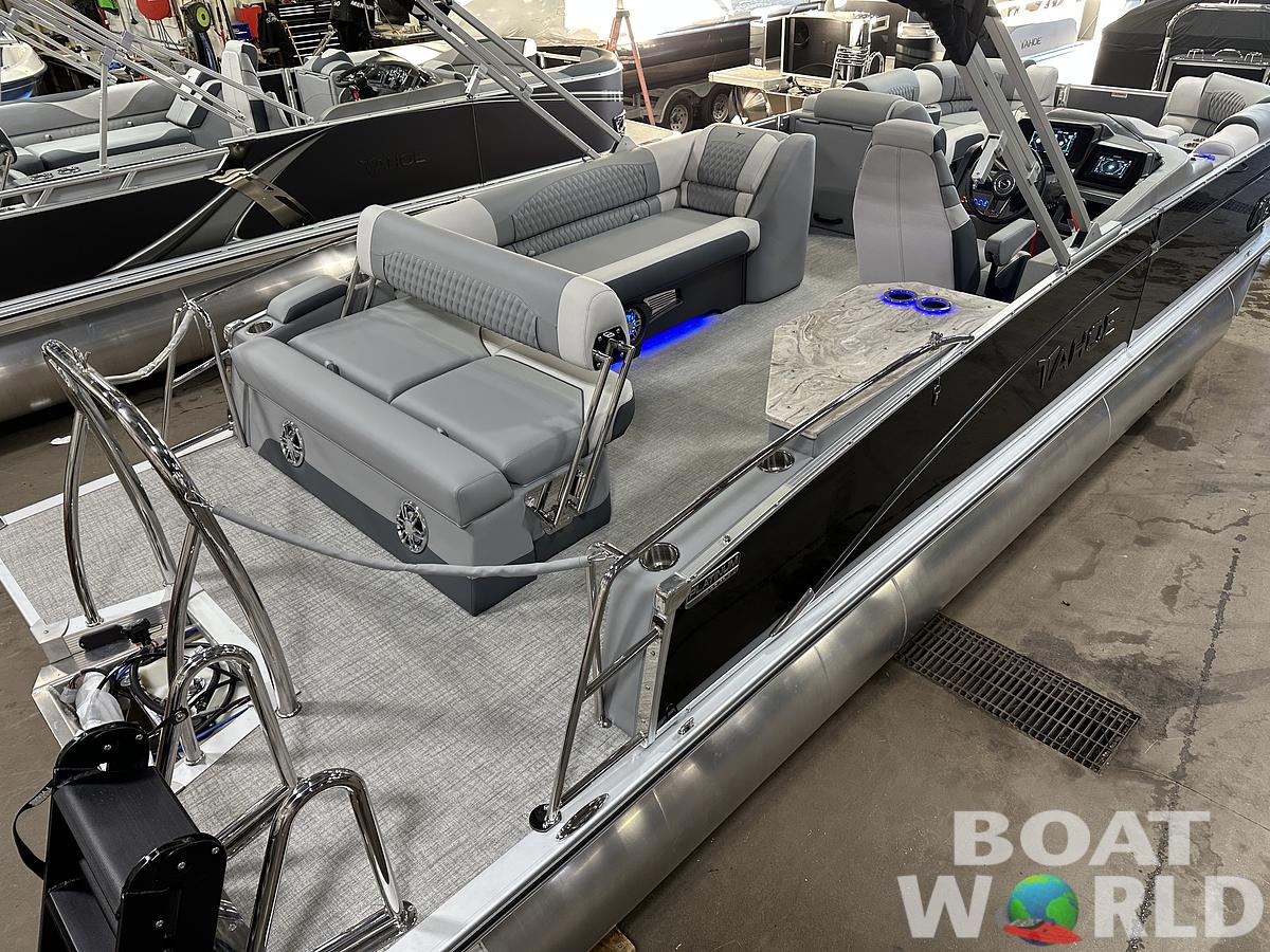 2025 Tahoe Pontoons Cascade 2385 Cruise Rear Bench (CRB) & Honda 4-Stroke EFI