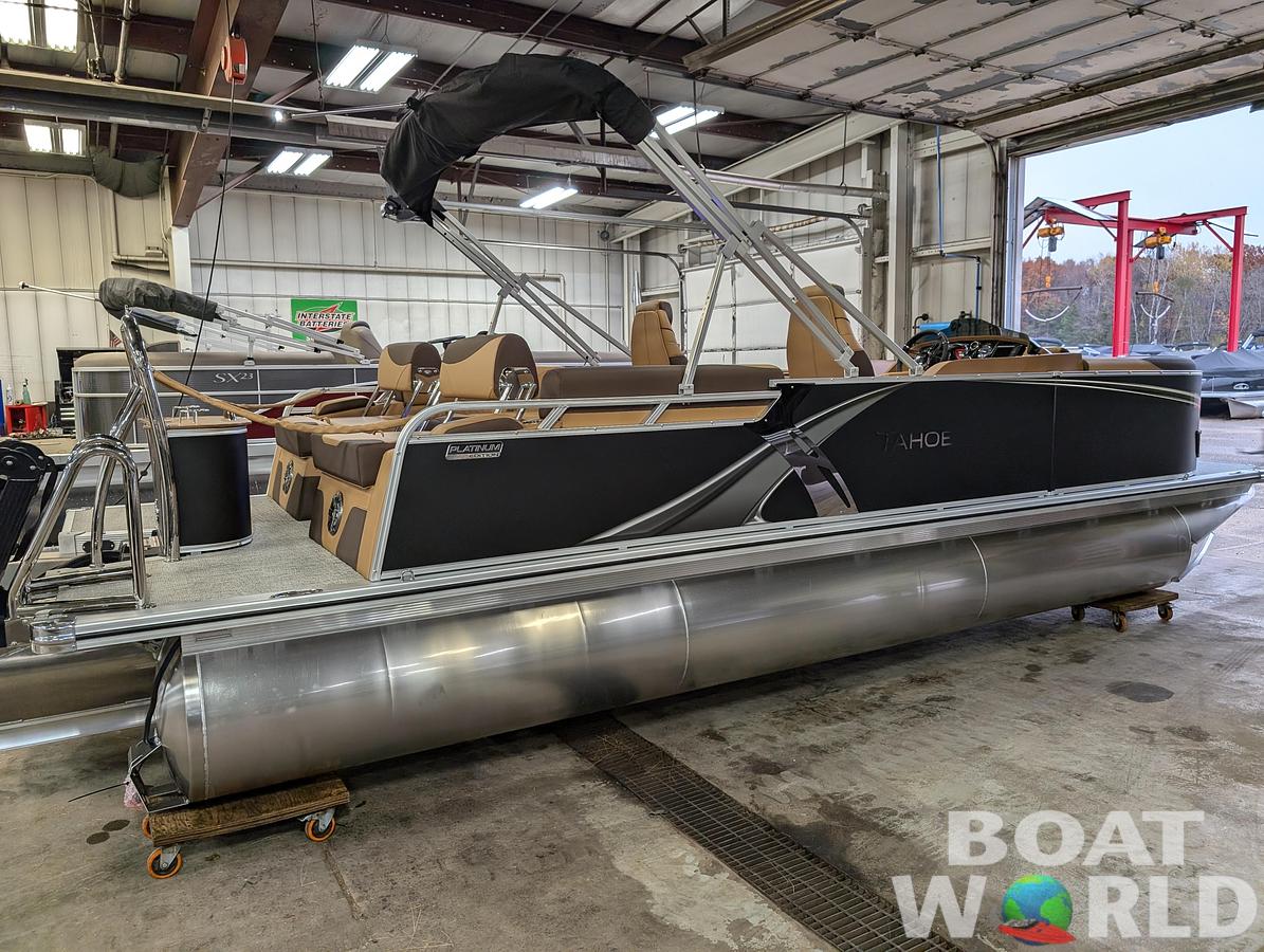 2025 Tahoe Pontoons LTZ 2385 Quad Lounge Shift Flip Tritoon & Honda 4-Stroke EFI