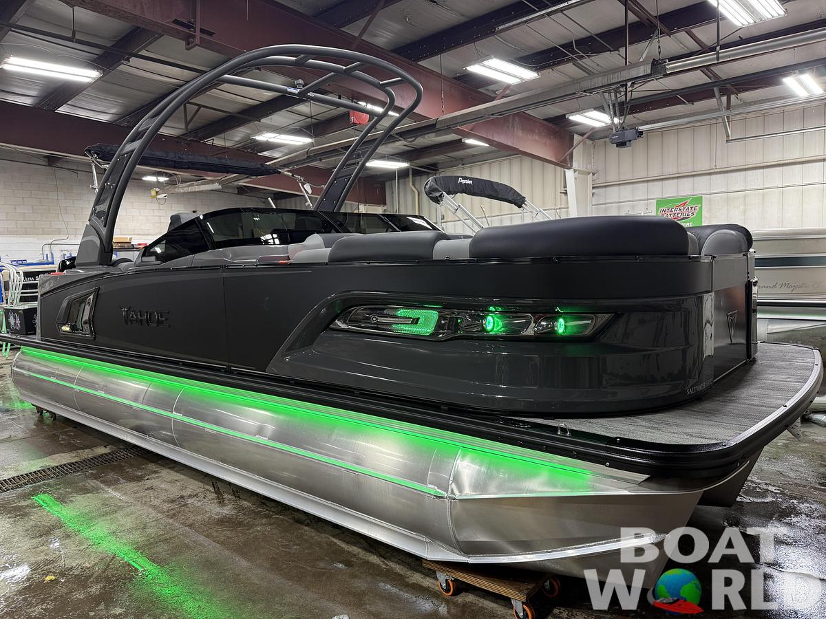 2026 Tahoe Pontoons Grand Tahoe 2585 Elite Windshield Tritoon & Mercury 400HP V10
