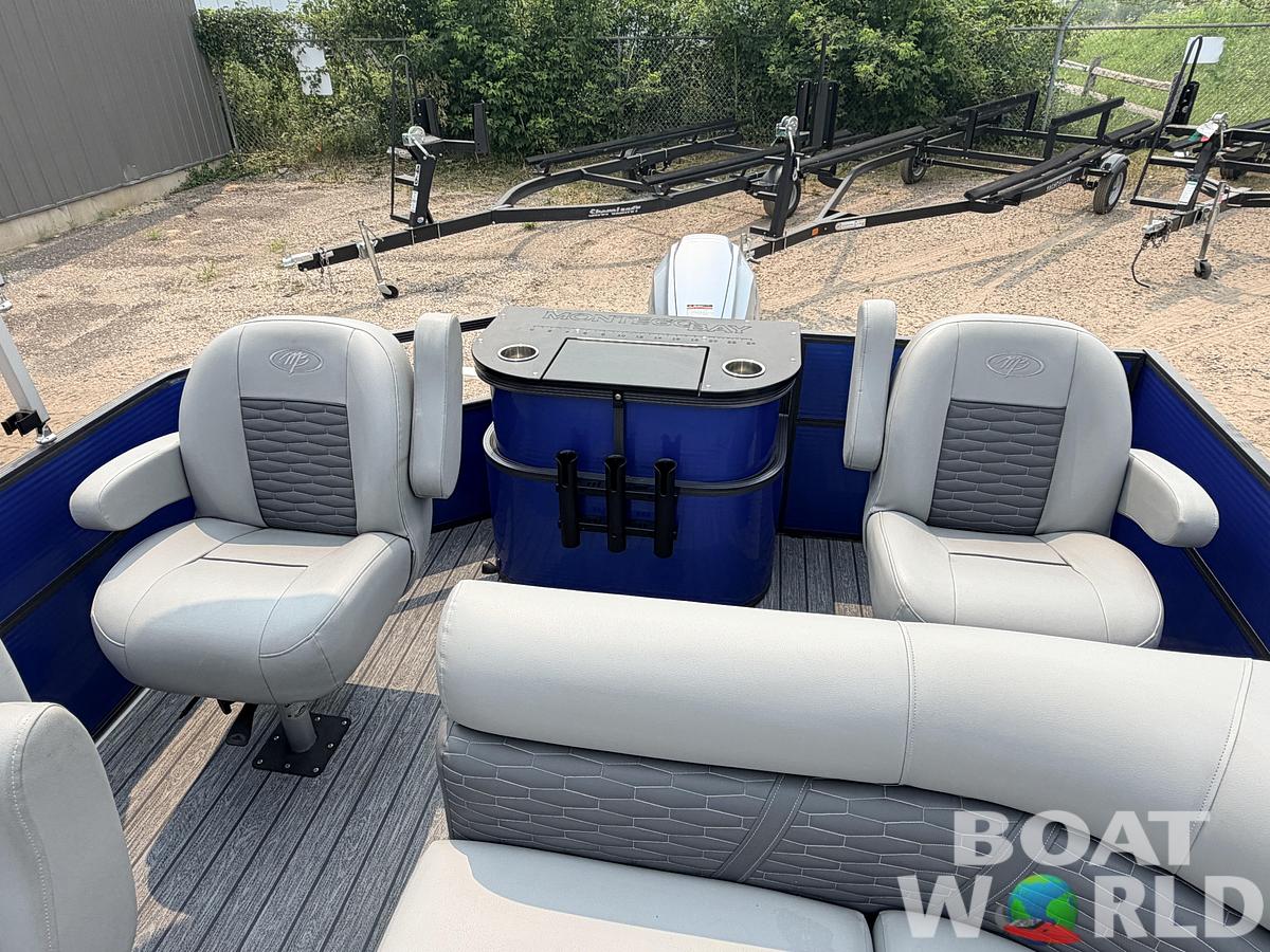 Used 2021 Montego Bay 8522 Fish & Cruise Deluxe Pontoon & 90HP Honda 4Stroke -$29,995